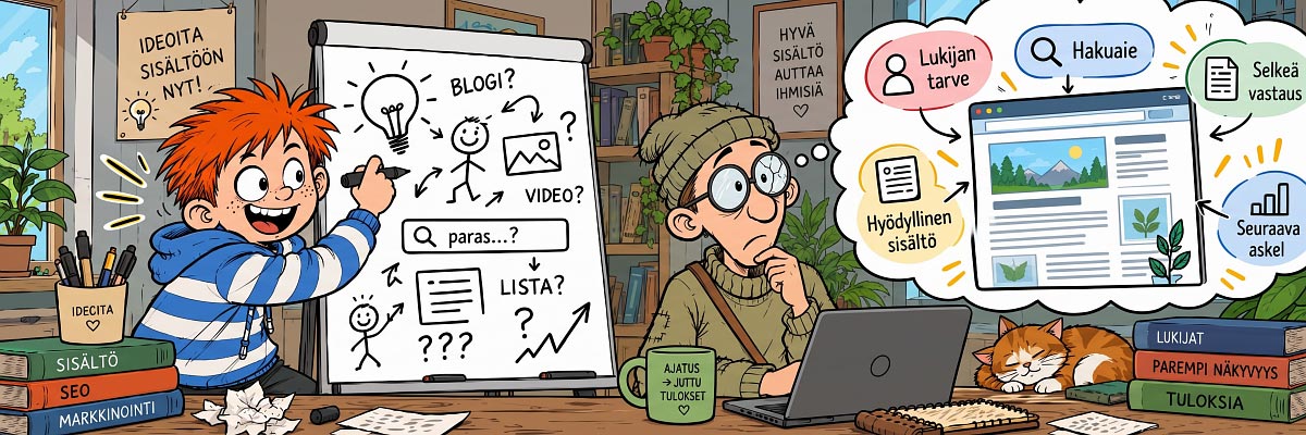 Sisältöä optimoimassa